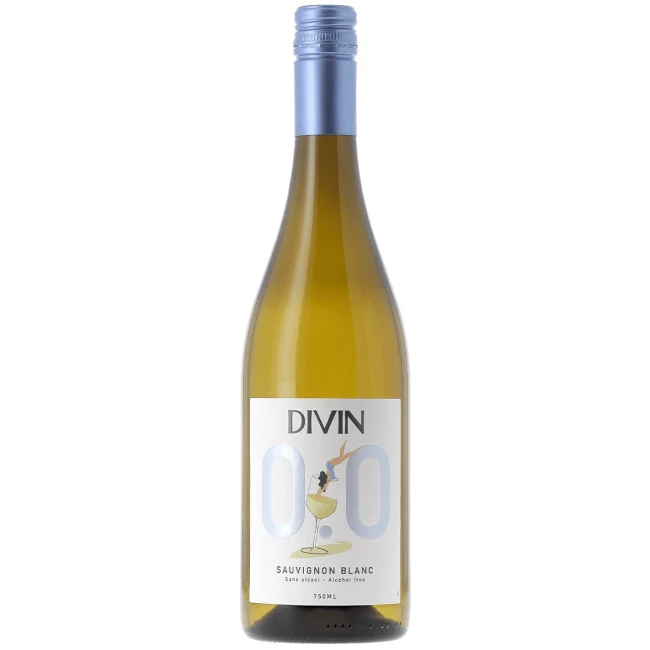 Vin Alb dezalcoolizat Sauvignon Blanc Divin 0% Alc. 0.75l
